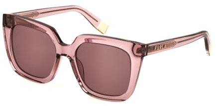 Furla Damen Sfu776v Sonnenbrille, Shiny Transp.Antique Pink, 66