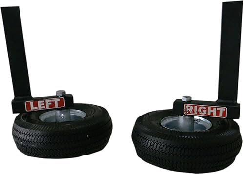 Eazymove 10in. Pneumatic Tire Wheel Kit for Snowmobile Cart ODW-1002
