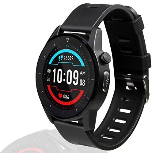 XORO SMW 20 – Smart Watch svart, XORO Fit-app, fitnessklocka med mångsidiga mätalternativ