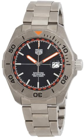 TAG Heuer Aquaracer Automatic Black Dial Men's Watch WAY208F.BF0638, BLACK, 43 mm, Modern