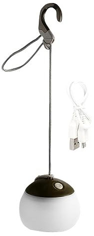 Fenteer LED Camping Zelt Licht Camping Lampe USB Camping Laterne Wiederaufladbare Hängende Zelt Laterne für Party Camping Stromausfall Notfall, C