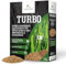 LERAVA TURBO Semillas de césped de germinación rápida para zonas frescas y climas continentales - garantiza colores verdes brillantes - con césped de crecimiento rápido - 10m²