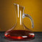 Lvpradior Red Wine Decanter, Glass Carafe Aerator, 100% Lead-Free Crystal Wine Carafe, Unique Wine Aerator Present & Accessory for Wine Lovers (1.5L-2)