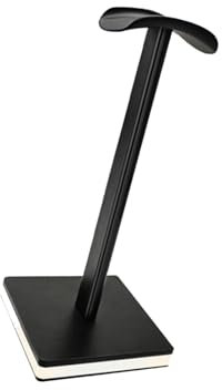 Uqezagpa Soporte de pantalla regulable para auriculares de 3 colores, compatible con auriculares sobre la oreja, accesorios de configuración de juegos de PC