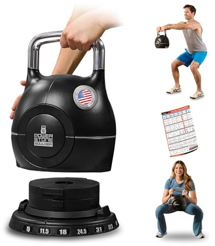 Lifepro Powerflow Plus Adjustable Kettlebell 7 in 1 up to 44 lbs