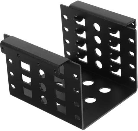 MUELODSIC Supporto Hard Disk Ferro Staffa Montaggio Resistente per Hard Drive Accessorio per Organizzare e Proteggere Installazione Facile e Veloce