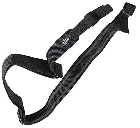 UTG Erwachsene Gewehrgurt Deluxe Universal Gurtbänder Und Baugruppen, Schwarz, M