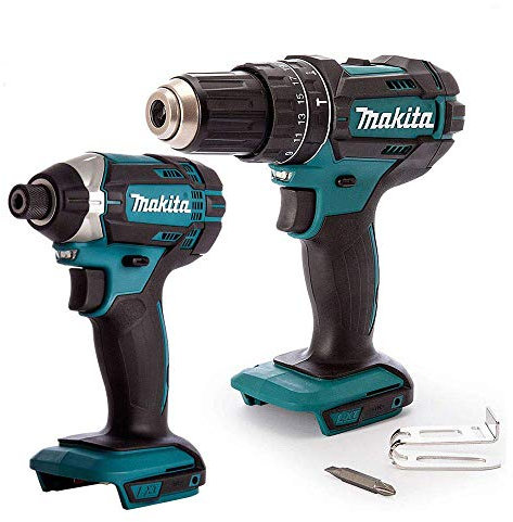 Makita DHP482Z LXT 18V Cordless Combi Drill with DTD152Z Impact Driver Twin Pack