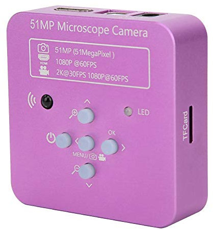51MP 1080P 60FPS USB Mikroskop Kamera Telefon Reparatur Lupe(100-240V EU Plug)
