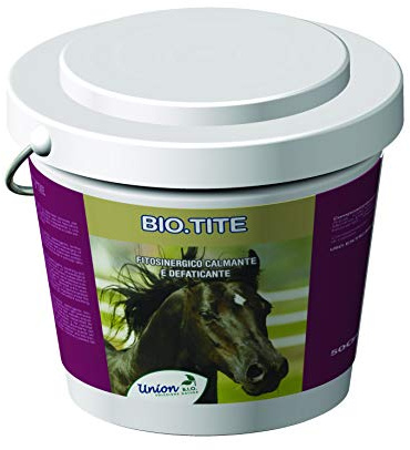 Union Bio® Bio.Tite 1KG | Argilla Antinfiammatoria Defaticante Per Cavalli, Lenitivo, Benessere Fisiologico Di Tendini, Legamenti e Muscoli, Decongestionante, Antiflogistico, Calmante, Made italy