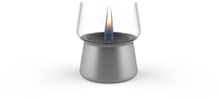 Amaryllis 10 alu sicheres tischfeuer, tenderflame kein bioethanol Ø12x13,5cm