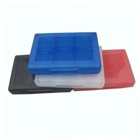 CAXUSD Supporto Per Schede Di Gioco Per Dsi Ds Versione Compatta Di Colore Blu Scatola Per Giochi Video Capacità Ds e Schede Di Memoria in Materiale Pp