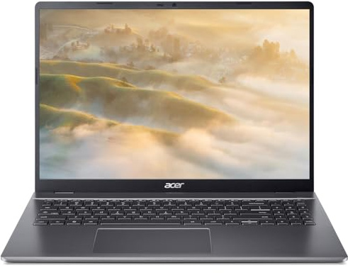 acer Chromebook Plus 516 16 Laptop | Intel i3-1315U | 8GB RAM | 128GB SSD | 1920 x 1200 IPS Display | WiFi 6E | ChromeOS | Grey