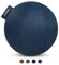STRYVE Active Ball Royal Blue 70cm – Design Award GEWINNER – Kunstleder-Gymnastikball für Fitness, Yoga, Pilates – Ergonomischer Sitzball fürs Büro, inkl. Luftpumpe & E-Book, belastbar bis 150kg