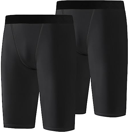 Valcatch Jeunes garçons Compression Shorts Spandex Athlétique Enfants Course sous-vêtements de Compression pour Basketball Baseball Soccer