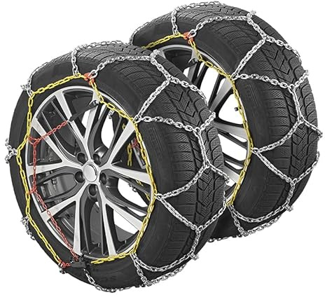 ProPlus Snökedjor KNR240, 16mm Stålkedjor, Önorm Certifiering, Säkerhet, Vinterbil, Däck, Inklusive Reparationslänkar Och Väska, Set med 2