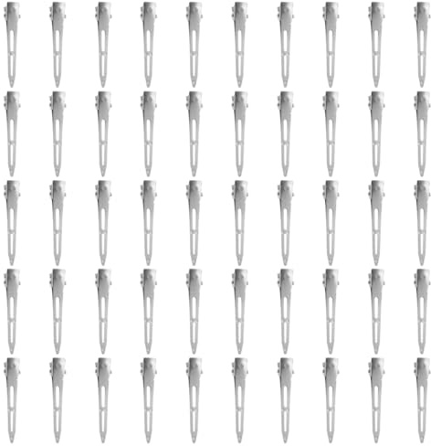 GXGM 50 PCS 5.5cm Becchi d'oca per capelli Fermagli per capelli in metallo per acconciature Donna