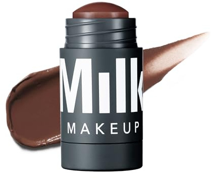 Milch Makeup Sculpt Stick, Brutzeln (sehr tief) - 0,19 oz - Kühl getönter cremiger mischbarer Konturstift - Über 1.000 Wischbewegungen pro Stick - Nicht komedogen - Vegan, tierversuchsfrei