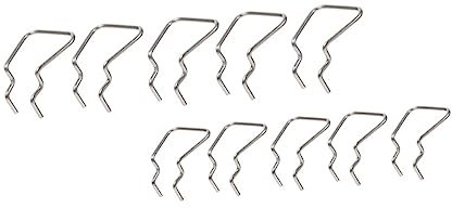CIYODO 10pcs Pegboard Hook Tool Storage Garage Hooks Pegboard Shelf for Garage Storage