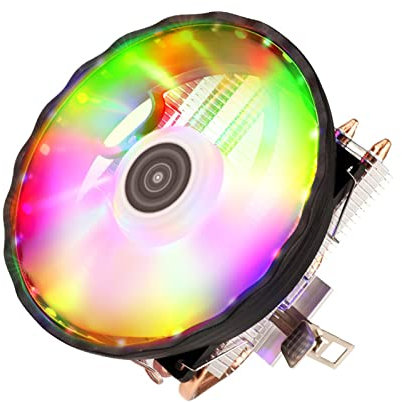 RGB CPU Radiator Fan Low Cooler Pwm 4Pin For LGA 1150 1151 1155 1200 1366 2011 X79 X99 AM3 AM4 2/4 Heatpipes