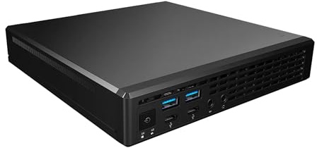 ASRock Jupiter X300 Mini-PC Barebone, AM4, DDR4 till 64 GB, 2,5 tums HDD & SSD, HDMI, USB-C, svart