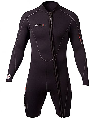 Henderson Man Thermoprene Long Sleeve Shorty/Jacket (Front Zip) 7mm Scuba Wetsuit-XXLarge