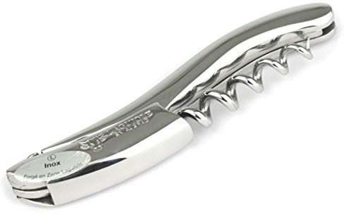 Laguiole en Aubrac corkscrew sommelier waiters knife 3 functions SOM99IBI stainless steel shiny