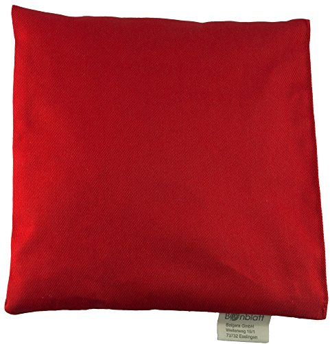 Cuscini biologici da fossa di ciliegio di Bonblatt® - certificato Oeko-Tex 100 - cuscini riscaldanti, cuscini in grani adatti ad adulti, neonati, bambini & animali