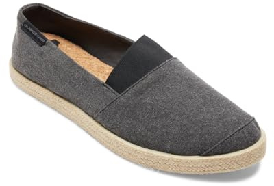 Quiksilver Homme Espadrilled Espadrilles, Noir (Solid Black Sbkm), 41 EU