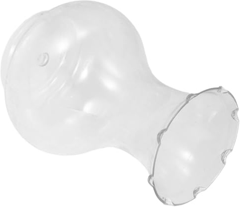 UKCOCO 6 Pièces Vase à Fleurs Transparent Petit Vase De Table Décoratif Plastique Récipient De Culture Avocats Usage Domestique Et Mariage