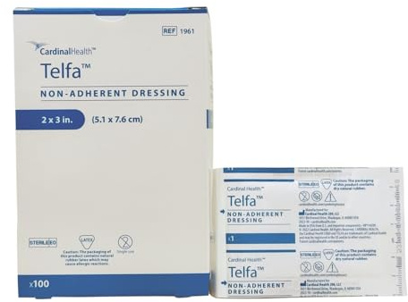 Telfa Non Adherent Dressing Pads - 2 Inches X 3 Inches - 100 Ea