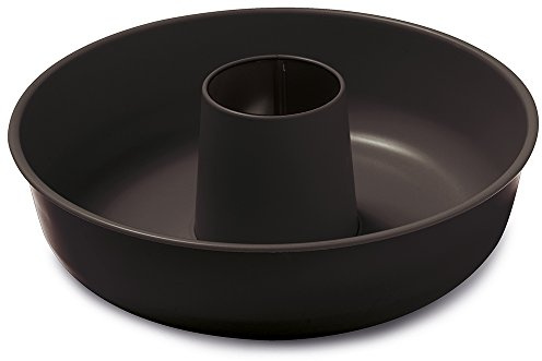 Guardini, Gardenia, Molde para rosca, 25cm. Material: Acero con Revestimiento Antiadherente, Color Negro.