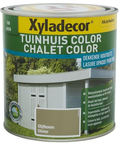 Wood Stain Garden Shed Colour 1 Litre Olive Tree