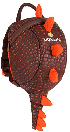 LittleLife Animal Toddler Backpack With Safety Rein, Spike The Dinosaur