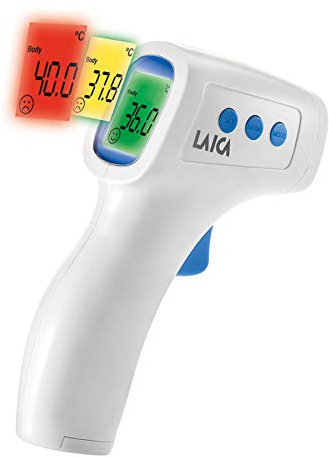 TERMOMETRO INFRARROJOS TH1001 FRENTE LAICA