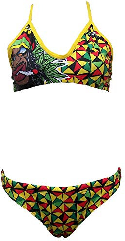 Turbo Bikini für Damen, chlorresistent, schnelltrocknend und UV-Schutz, Größe:38