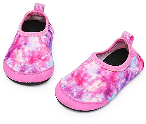 Yorgou Zapatos de Agua para niños y niñas, Zapatos de Playa para niños pequeños, Calcetines acuáticos Descalzos Antideslizantes para Piscina y Playa