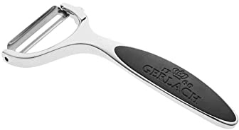 Gerlach Solid Sparschäler Kartoffelschäler Gemüseschäler, Silber