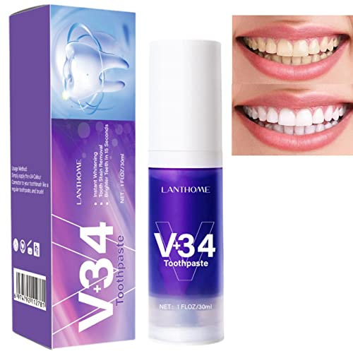 Purple Toothpaste,Teeth Whitening Toothpaste,Color Corrector Toothpaste,Foam Toothpaste,Purple Toothpaste Whitening Toothpastes Stain Removal,Colour Corrector Foam,Purple Teeth Whitening