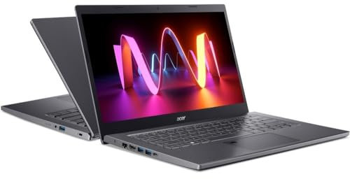 Acer Aspire 5 A514-55 Laptop - Intel Core i5-1235U, 8GB, 512GB SSD, Integrated Graphics, 14 Full HD, Windows 11, Iron