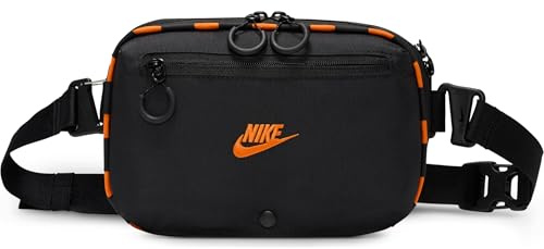 Nike Unisex Hayward Patrol 4L Daybag, Black/Black/Safety Orange