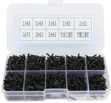 1 Caja de Juego de Protectores de Cuerdas de bádminton, Ojales de bádminton con Protector de Cuerdas, Repuesto de Raqueta portátil de Nailon para Accesorios de reparación de