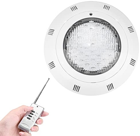 30W Swimming Pool Light, 300 LED RGB Color Changing Underwater Fountains Lamp Pond Light Remote Control Submersible Light for Spring Outdoor Swimming Pool Aquarium Lighting Decorat