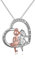 Schwestern Halskette 925 Sterling Silber Herz Anhänger Schw Kette Schmuck Geburtstag Geschenk Always My Sister Forever My Friend