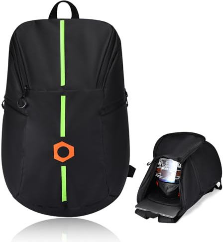 Mochila impermeable para moto, bolsa reflectante para almacenamiento de casco de gran capacidad, mochila para casco de moto, mochila para hombre, mochila de equitación, accesorios de motocicleta