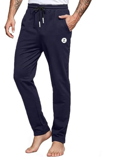 ZOXOZ Jogging Homme Pantalons de Survêtement Hommes Coton avec Poches