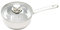 KitchenCraft Non-Stick Induction-Safe 2-Cup Egg Poacher / Sauté Pan, 16 cm (6.5), Silver