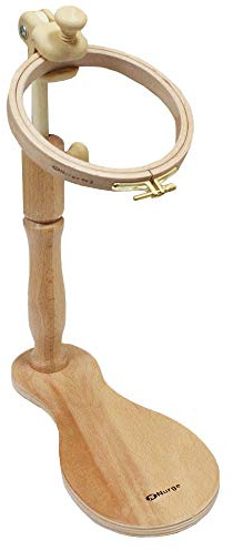 Nurge Soporte versátil para bordado de asiento para punto de cruz para tapiz de aro #A