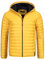 Indicode Herren Bowers Steppjacke in Daunenjacken-Optik | Winterjacke Übergangsjacke M, Golden Yellow