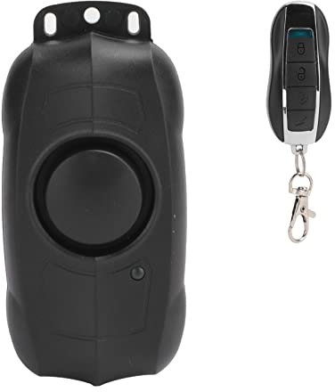 HEEPDD Wireless Bike Alarm, Anti-Theft Motorcycle Alarm Kit with Remote Vibration Motion Sensor for E-Bike, Scooter, Bicycle, for Security Protection in Urban Areas, Parking Lots
